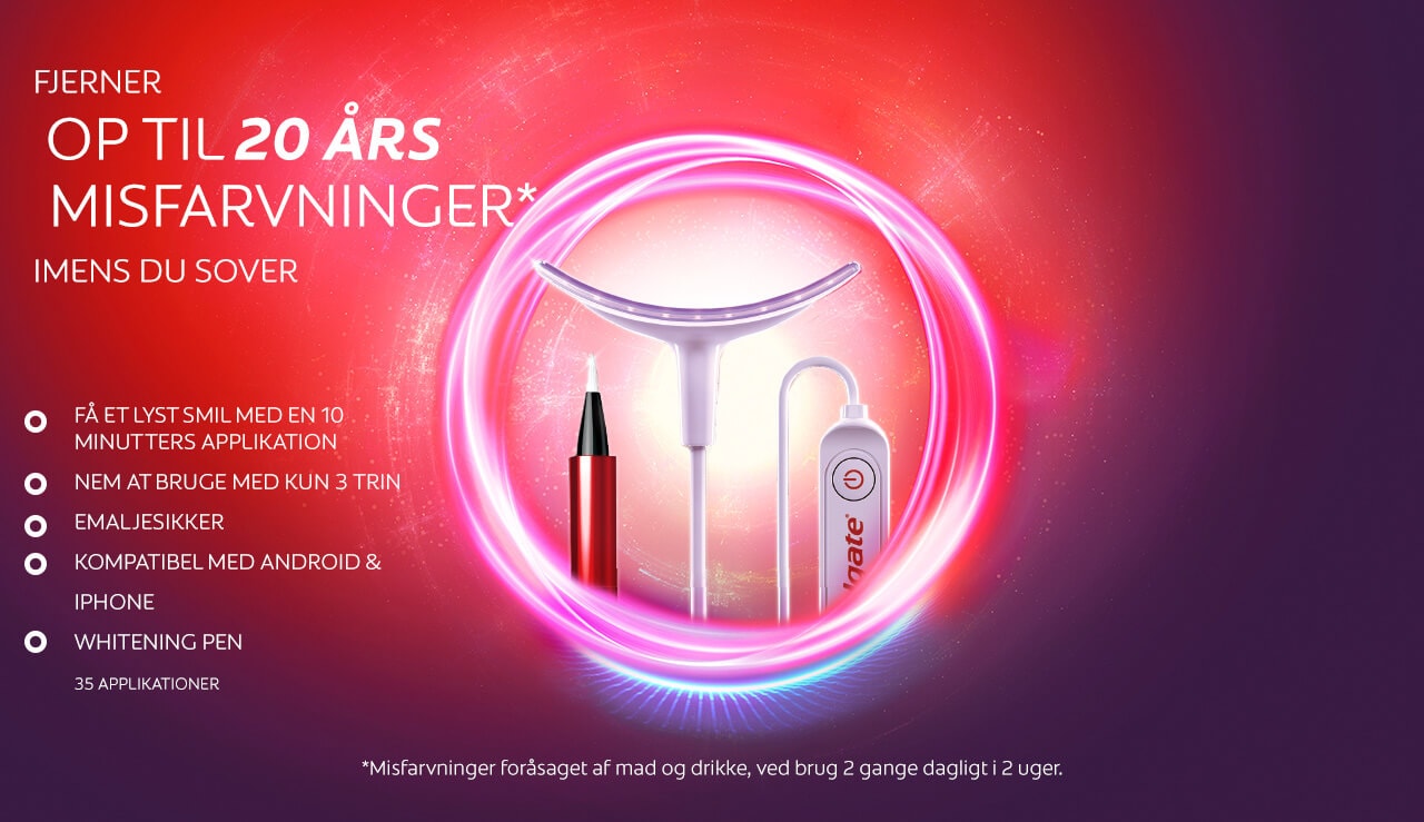 Clinically proven whiter teeth in just 3 days